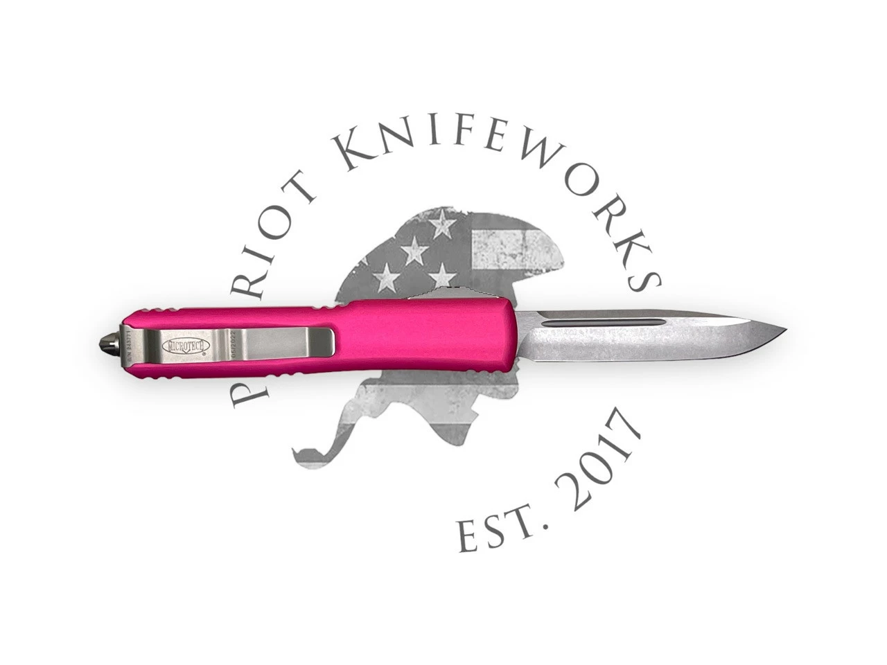 Microtech 121-10PK Ultratech S/E Pink Stonewash Standard 4 Microtech 121-10PK Ultratech S/E Pink Stonewash Standard - Image 2