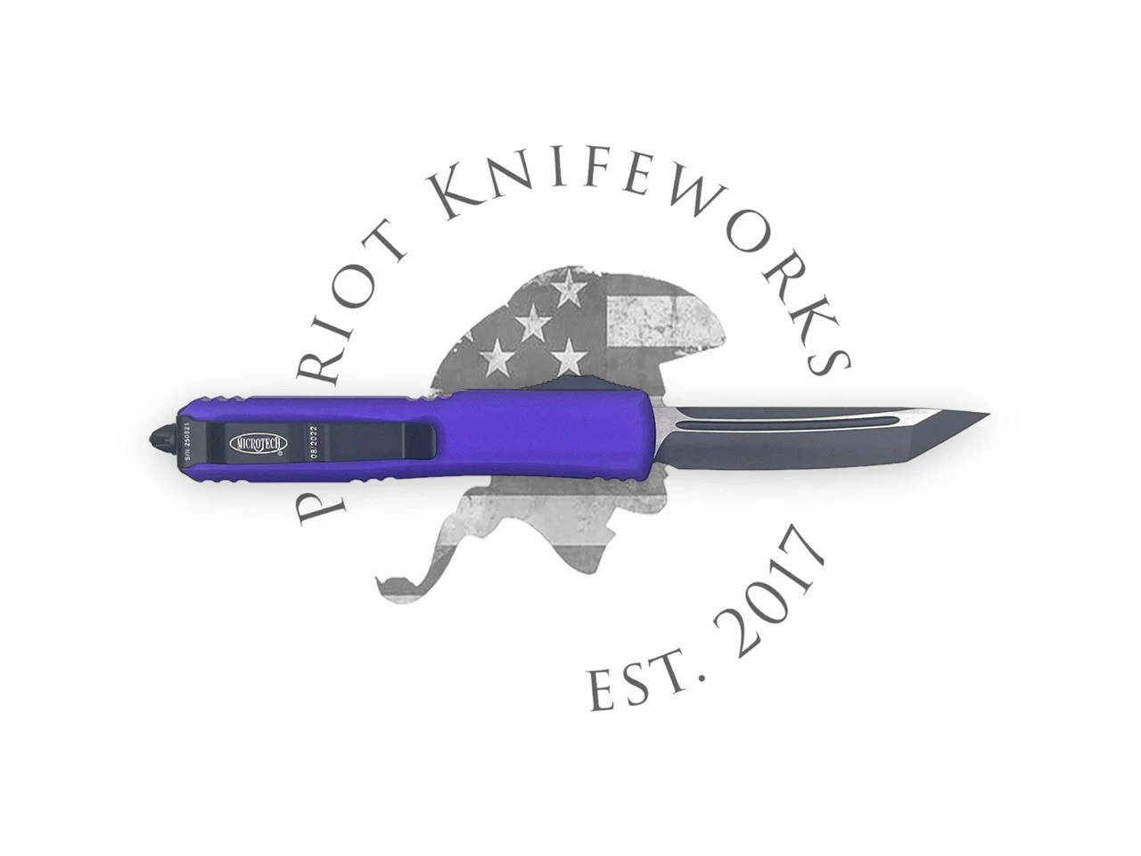 Microtech 123-1PU Ultratech T/E Purple Standard 4 Microtech 123-1PU Ultratech T/E Purple Standard - Image 2