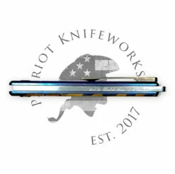 MEDFORD GENTLEMAN JACK 2 S45VN TUMBLED BLADE, BLUE AMERICAN FLAG HANDLES, BRONZE HARDWARE -PATRIOT KNIFEWORKS Sales AEA7A87E A491 4B40 A077 28A4878FFA78 26734.1696008154
