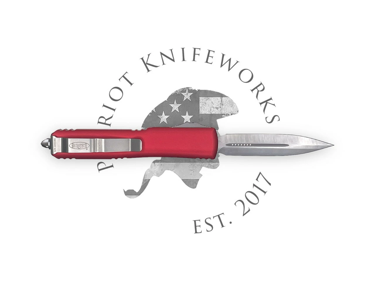 Microtech 122-4RD Ultratech D/E Red Satin Standard 4 Microtech 122-4RD Ultratech D/E Red Satin Standard - Image 2