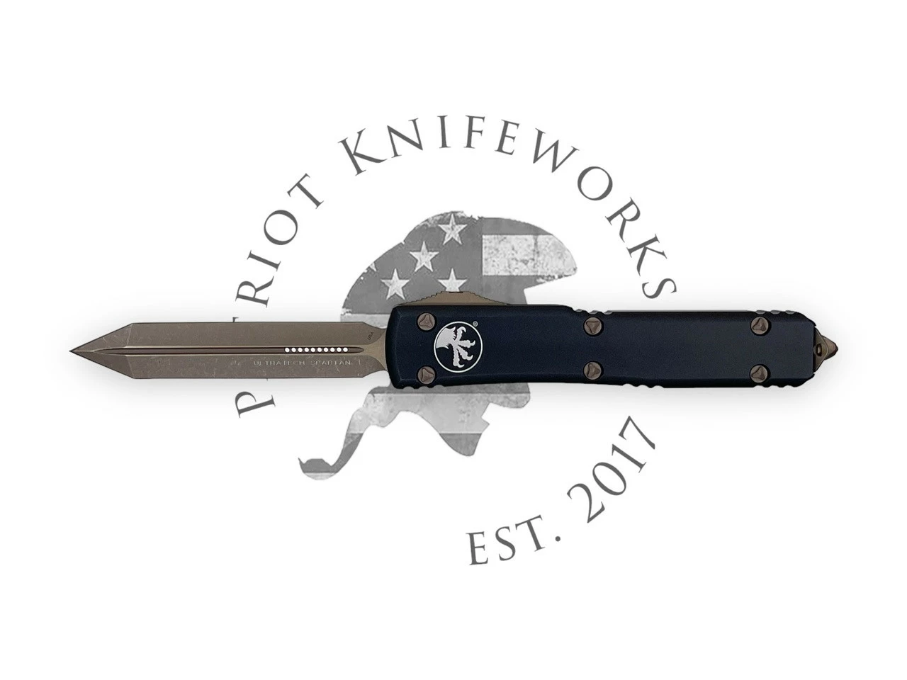 Microtech 223-13AP Ultratech Spartan Bronzed Apocalyptic Standard 3 Microtech 223-13AP Ultratech Spartan Bronzed Apocalyptic Standard