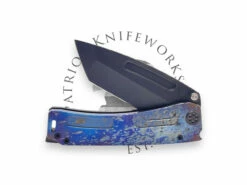 Medford Marauder H S45VN PVD Tanto Blade, Faced/Flm Galaxy Handle, PVD HW, Brsh/Flm Galaxy Clip, PVD Breaker