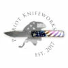 MEDFORD GENTLEMAN JACK 2 S45VN TUMBLED BLADE, BLUE AMERICAN FLAG HANDLES, BRONZE HARDWARE -PATRIOT KNIFEWORKS Sales BB8991AB EF7B 4444 9772 2216E02B6F76 92124.1696008154