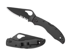 BYRD BY SPYDERCO MEADOWLARK 2 - COMBINATION BLADE/BLACK BLADE