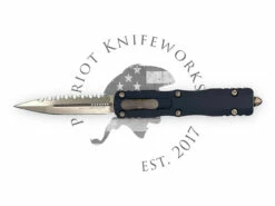 Microtech 227-15 Dirac Delta D/E Bronze Full Serrated