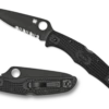 Spyderco ENDURA® 4 FRN BLACK/BLACK BLADE -PATRIOT KNIFEWORKS Sales C10PSBBK Both 17945.1686284195