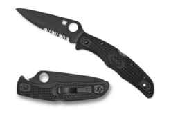 Spyderco ENDURA® 4 FRN BLACK/BLACK BLADE