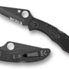 Spyderco DELICA® 4 FRN BLACK/BLACK BLADE 1 Spyderco DELICA® 4 FRN BLACK/BLACK BLADE -PATRIOT KNIFEWORKS Sales C11PSBBK Both 59932.1686284106