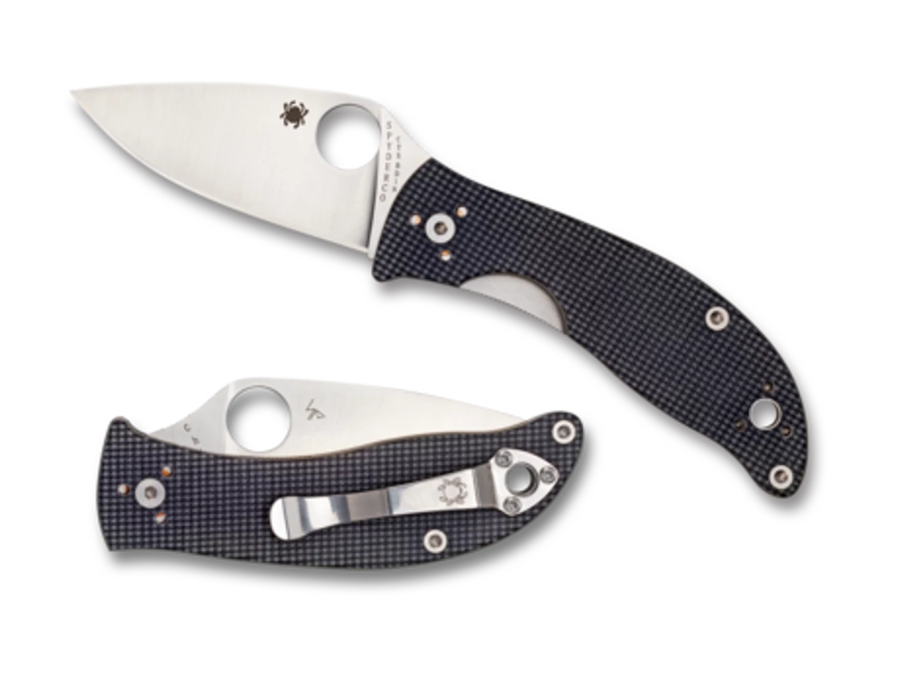Spyderco C222GPGY ALCYONE™ G-10 GREY 3 Spyderco C222GPGY ALCYONE™ G-10 GREY