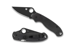 Spyderco C223GPBK Para™ 3 G-10 Black/Black Blade