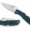Spyderco C243FPK390 Endela Blue Lightweight K390 PlainEdge Blade Knife -PATRIOT KNIFEWORKS Sales C243FPK390 Both 13995.1599761048 96550.1653587212