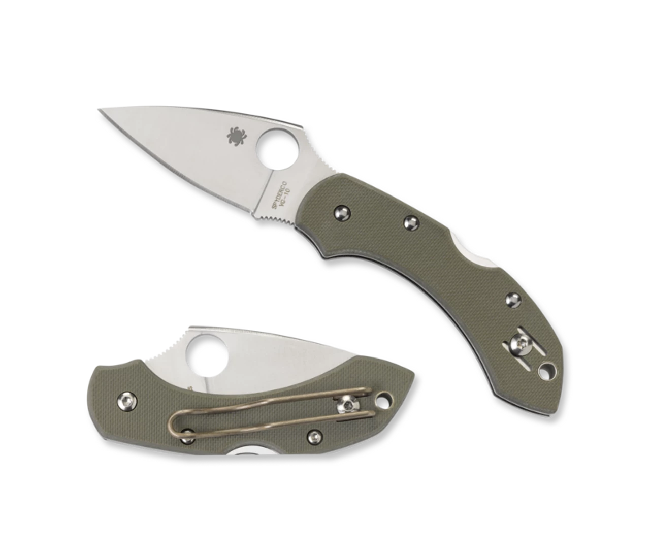 Spyderco C28GPFG Dragonfly™ G-10 Foliage Green 3 Spyderco C28GPFG Dragonfly™ G-10 Foliage Green
