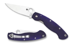 Spyderco C36GPDBL MILITARY™ MODEL G-10 DARK BLUE CPM S110V