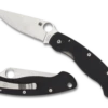 Spyderco C36GPE MILITARY™ MODEL G-10 BLACK -PATRIOT KNIFEWORKS Sales C36GPE Both 22780.1650997796
