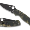SpyderCo C81GPCMOBK2 Para Military™ 2 G-10 Digital Camo/Black Blade -PATRIOT KNIFEWORKS Sales C81GPCMOBK2 Both 35918.1646770861