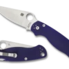 Spyderco C81GPDBL2 Para Military™ 2 G-10 Dark Blue CPM S110V -PATRIOT KNIFEWORKS Sales C81GPDBL2 Both 06532.1644522551
