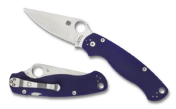 Spyderco C81GPDBL2 Para Military™ 2 G-10 Dark Blue CPM S110V