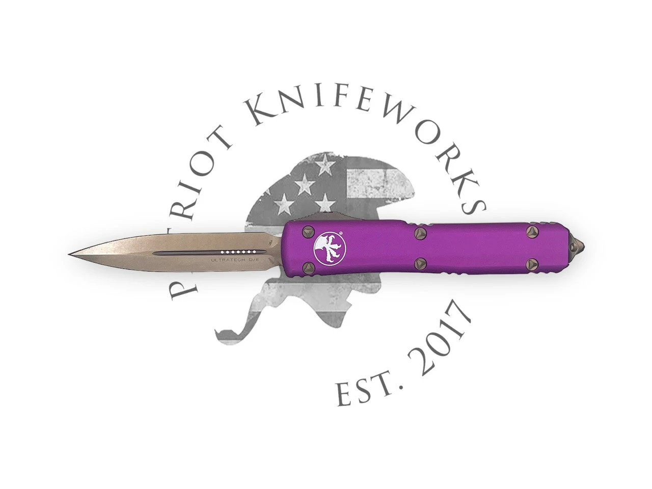 Microtech 122-13VI Ultratech D/E Violet Bronzed Standard 3 Microtech 122-13VI Ultratech D/E Violet Bronzed Standard