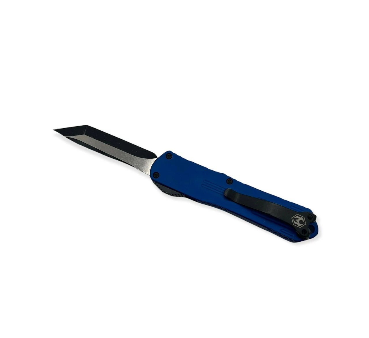 Heretic Knives H027-8A-BLU Manticore E Tanto Battleworn Black Blue 4 Heretic Knives H027-8A-BLU Manticore E Tanto Battleworn Black Blue - Image 2