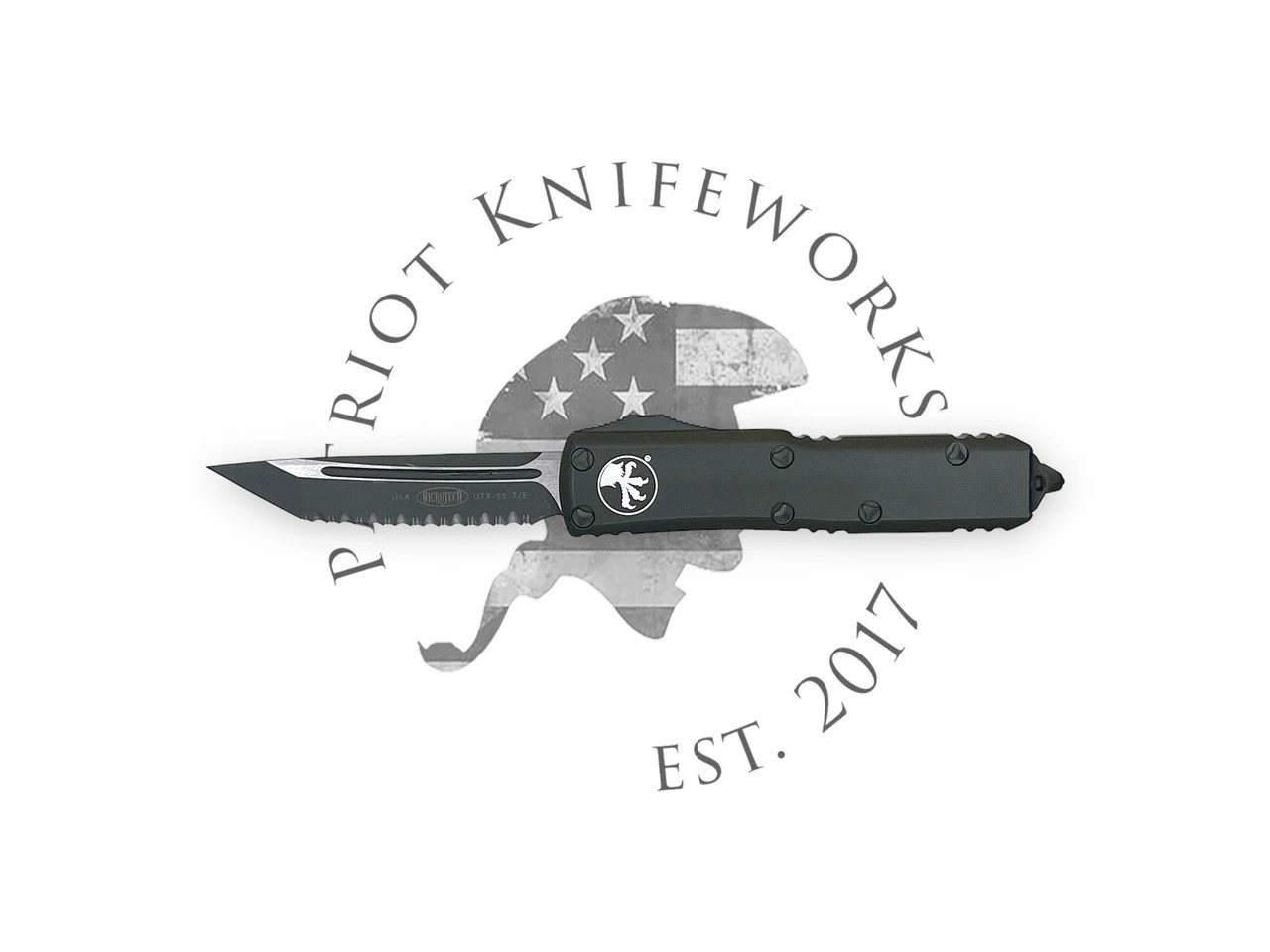 Microtech 233-3COD UTX-85 T/E Cerakote OD Green Full Serrated 3 Microtech 233-3COD UTX-85 T/E Cerakote OD Green Full Serrated