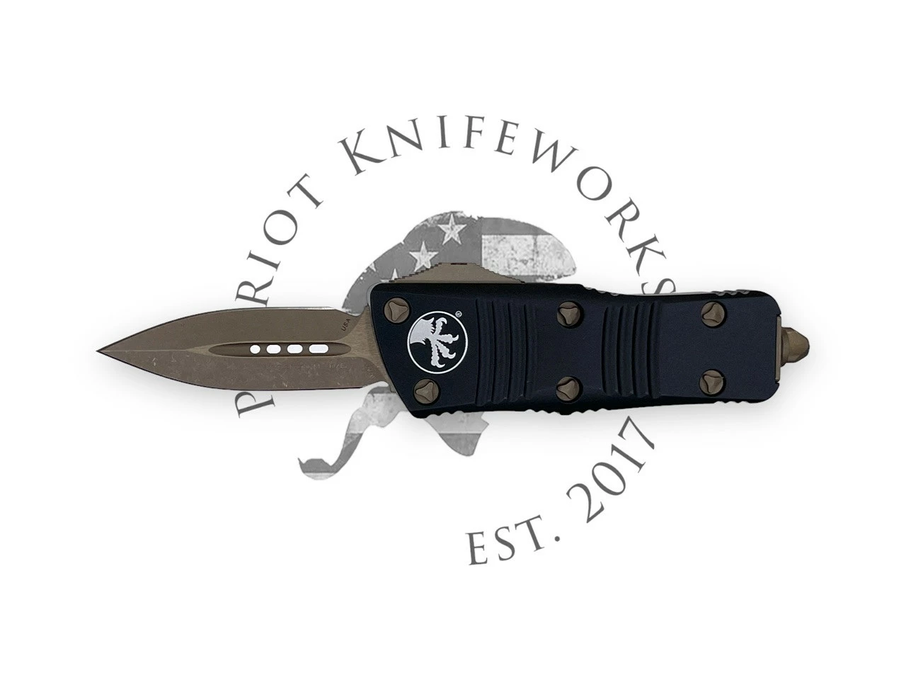 Microtech 238-13AP Troodon Mini D/E Bronzed Apocalyptic 3 Microtech 238-13AP Troodon Mini D/E Bronzed Apocalyptic