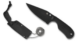Spyderco Fred Perrin Subway SUBWAY BOWIE™ BLACK BLADE - FB48PBBK