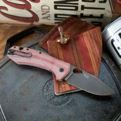 Giant Mouse ACE GRAND - RED CANVAS MICARTA 5 Giant Mouse ACE GRAND - RED CANVAS MICARTA -PATRIOT KNIFEWORKS Sales GMOGRANDREDnta 54971.1658334048