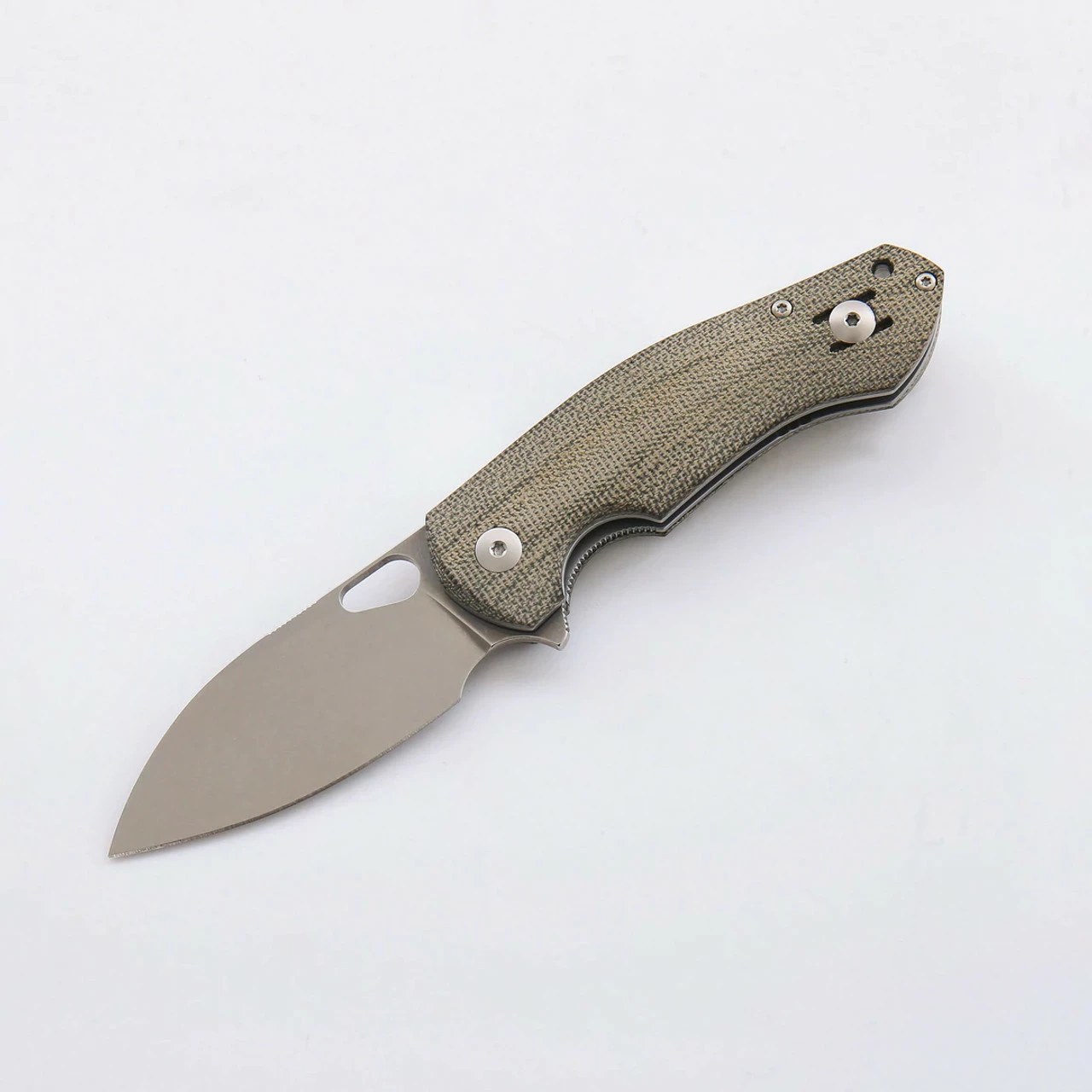 Giant Mouse Biblio Green Micarta 3 Giant Mouse Biblio Green Micarta