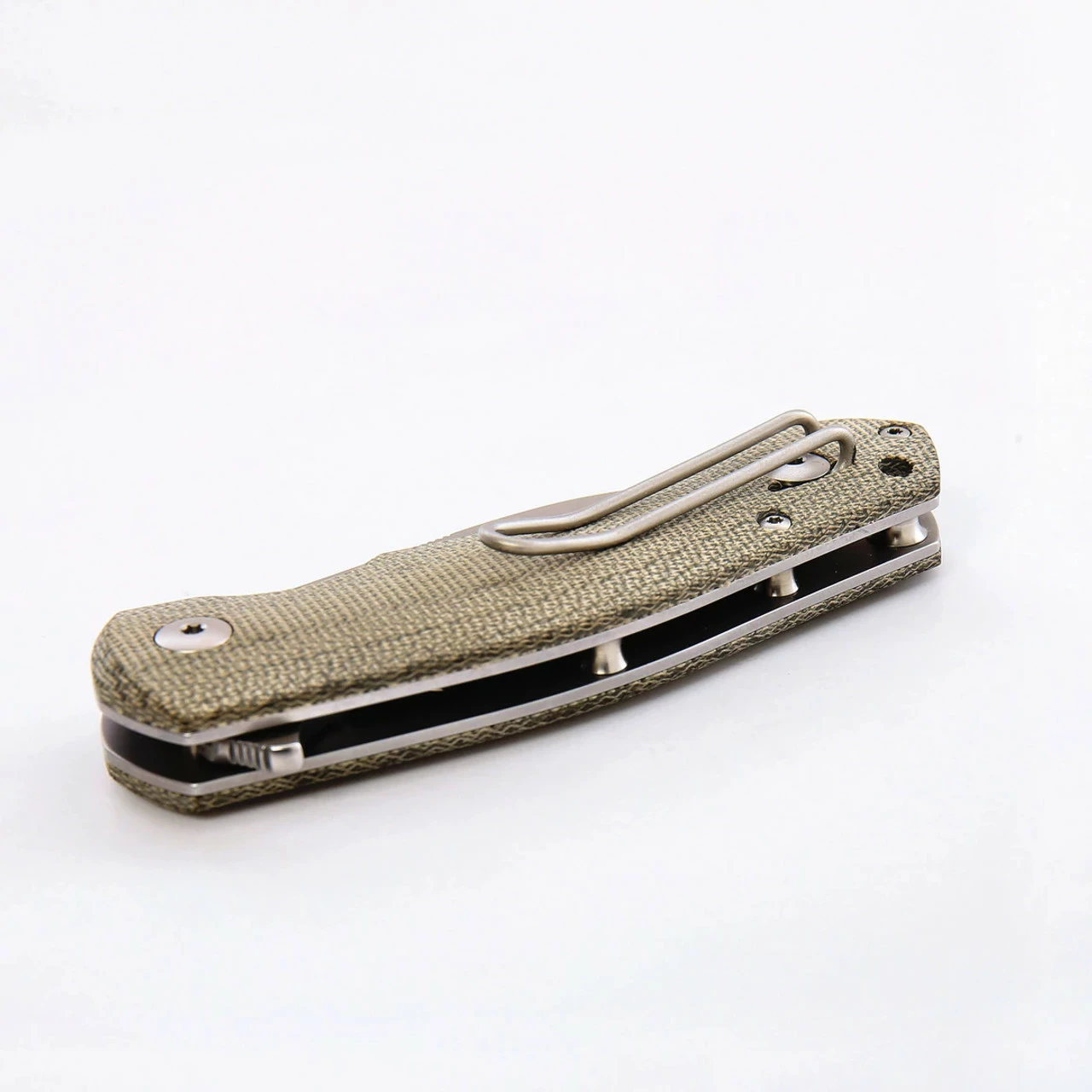 Giant Mouse Biblio Green Micarta 5 Giant Mouse Biblio Green Micarta - Image 3