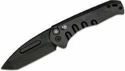 Medford Swift AUTO S35VN PVD Finish Tanto Grind Black Alum Handle & Spring