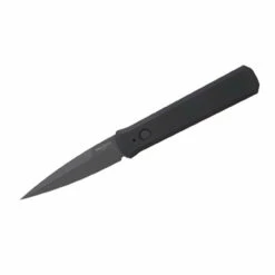 ProTech Pro-Tech 921SWAT Godfather Black Handle, Black Hardware, Black Blade, Plain Edge