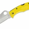 Spyderco C91PYL2 Pacific Salt™ 2 FRN Yellow Plain Edge -PATRIOT KNIFEWORKS Sales SP91PYL2 1 20176.1644522754