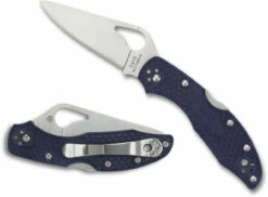 BYRD BY SPYDERCO MEADOWLARK™ 2 FRN - PLAIN BLADE/BLUE HANDLE