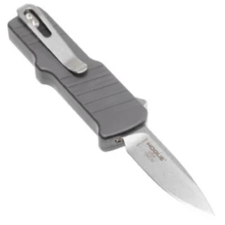 HK Micro Incursion OTF Automatic: 1.95" Clip Point Blade - Tumbled Finish, Matte Grey Aluminum Frame -PATRIOT KNIFEWORKS Sales Screen Shot 2023 06 07 at 6.29.10 PM 12257.1686180579