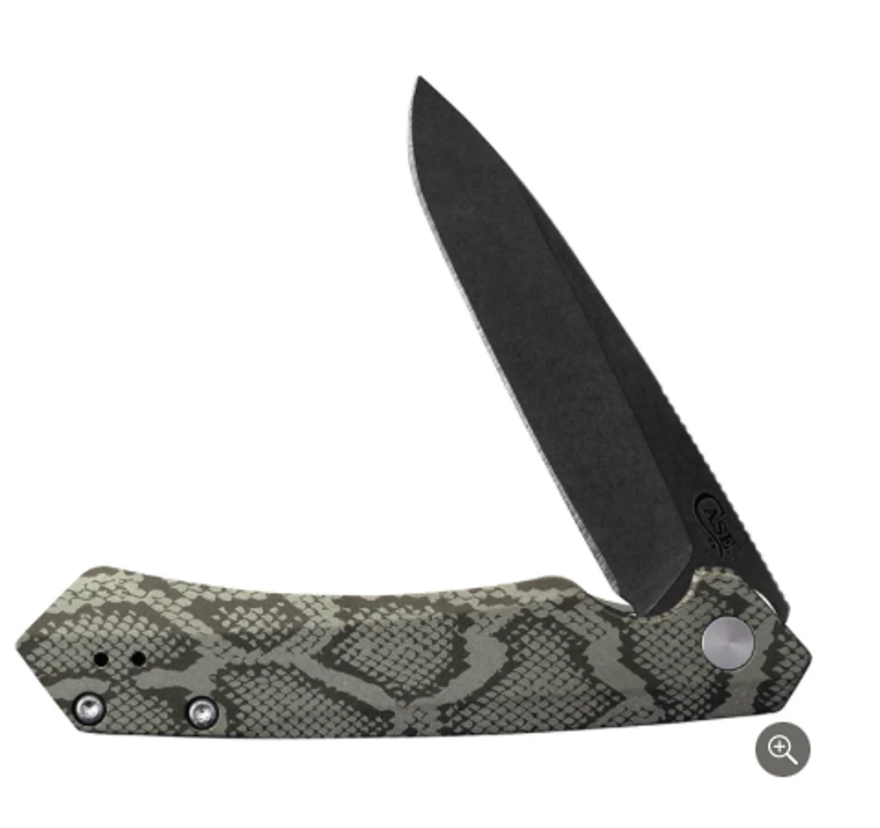 Case 64636 Embellished OD Green Anodized Aluminum Kinzua® With DLC Spear Blade 3 Case 64636 Embellished OD Green Anodized Aluminum Kinzua® With DLC Spear Blade