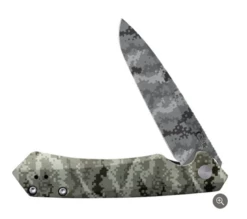 Case 64635 Embellished OD Green Anodized Aluminum Kinzua® With Spear Blade