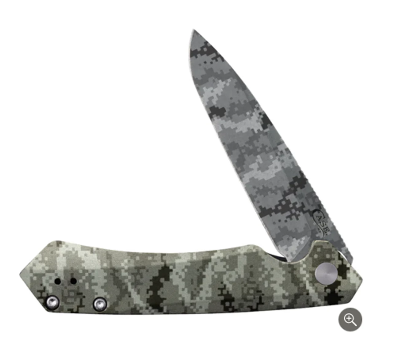 Case 64635 Embellished OD Green Anodized Aluminum Kinzua® With Spear Blade 3 Case 64635 Embellished OD Green Anodized Aluminum Kinzua® With Spear Blade