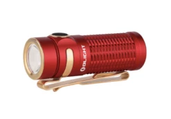 Olight Baton 3 W/ Wireless Charger- Red