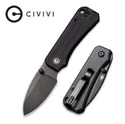 CIVIVI Baby Banter Thumb Stud Knife G10 Handle (2.34" Nitro-V Blade) C19068S-2