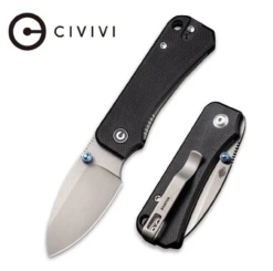 CIVIVI Baby Banter Thumb Stud Knife G10 Handle (2.34" Nitro-V Blade) C19068S-1