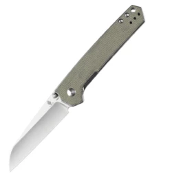 Kizer Domin Liner Lock Knife Green Micarta V4516SC2