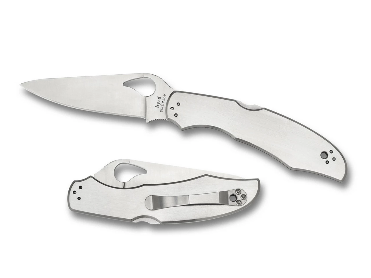 BYRD BY SPYDERCO CARA CARA™ 2 STAINLESS - COMBO EDGE/STAINLESS HANDLE 3 BYRD BY SPYDERCO CARA CARA™ 2 STAINLESS - COMBO EDGE/STAINLESS HANDLE