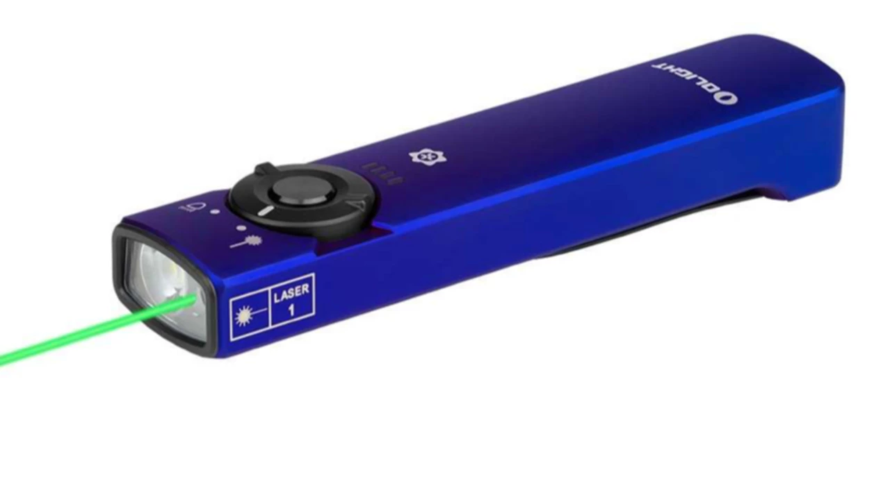 Olight Arkfeld Limited Edition Flat Flashlight - Summer 3 Ti 3 Olight Arkfeld Limited Edition Flat Flashlight - Summer 3 Ti