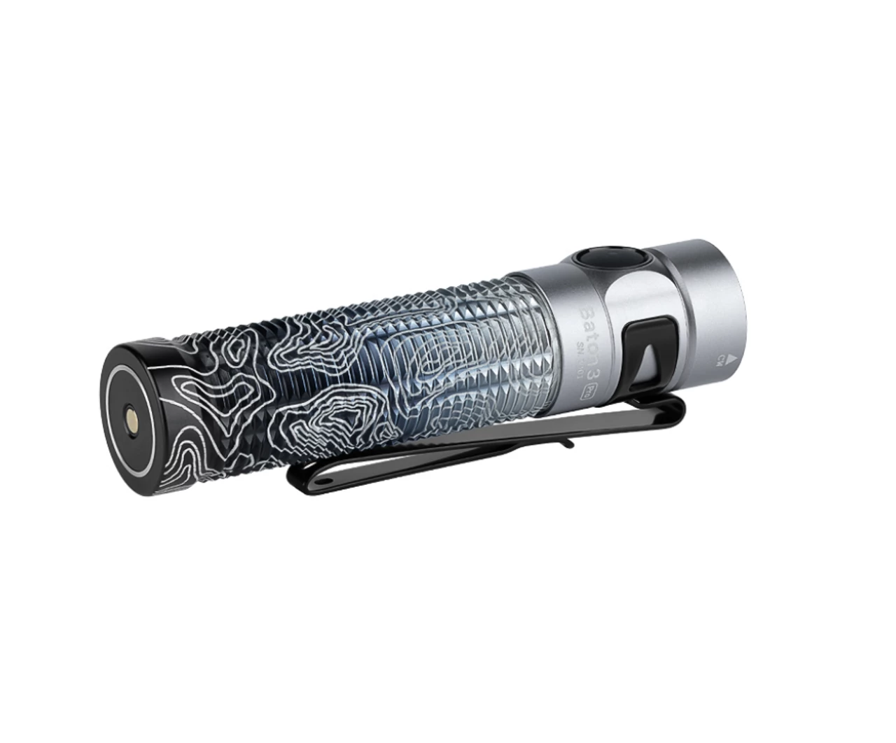OLIGHT BATON 3 PRO - SILVER RIDGE 3 OLIGHT BATON 3 PRO - SILVER RIDGE