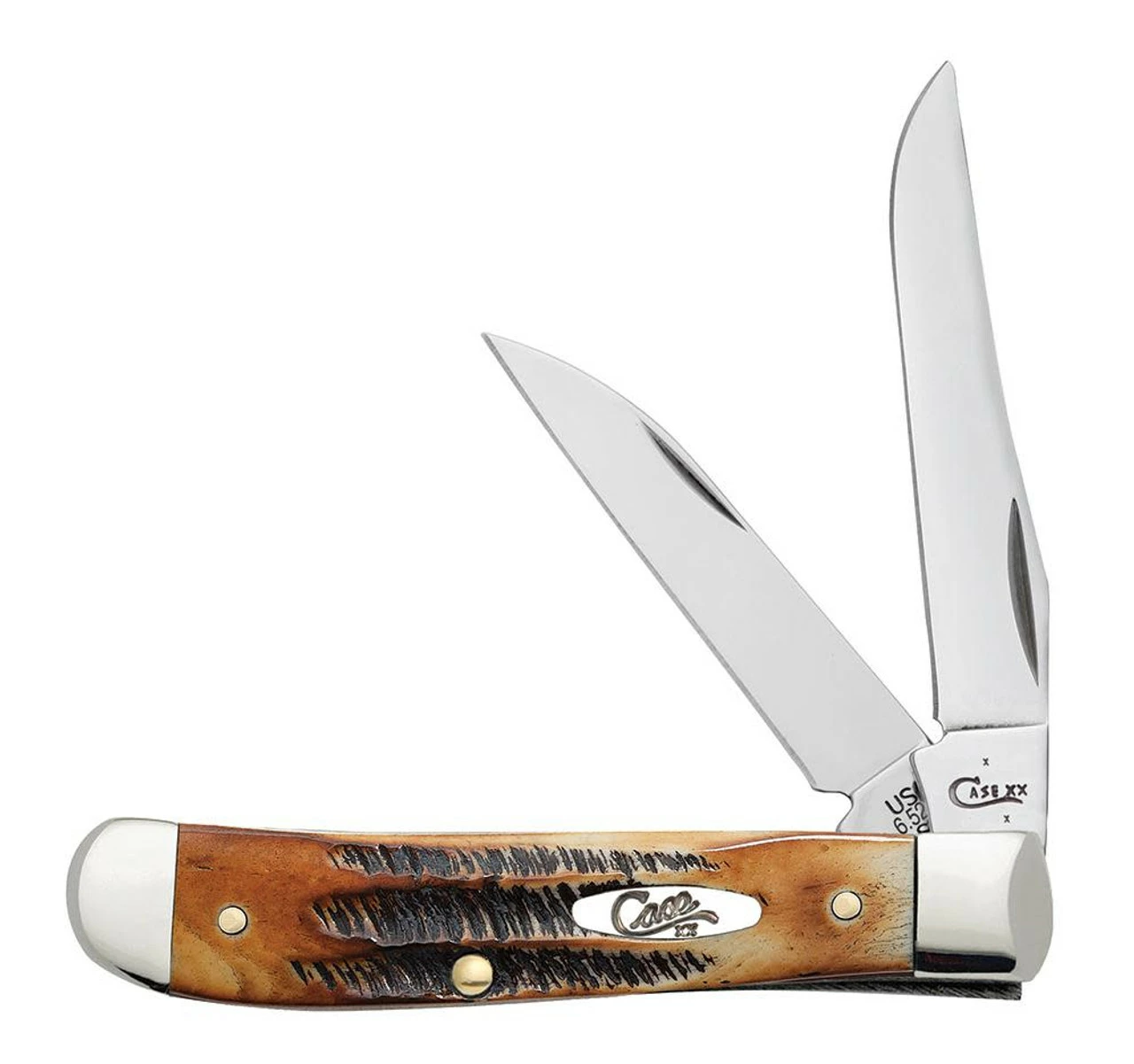 Case Knives 65305 6.5 BoneStag® Mini Trapper 3 Case Knives 65305 6.5 BoneStag® Mini Trapper