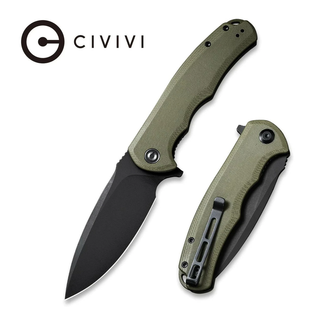 CIVIVI Praxis Flipper Knife G10 Handle (3.75" 9Cr18MoV Blade) C803F 3 CIVIVI Praxis Flipper Knife G10 Handle (3.75" 9Cr18MoV Blade) C803F