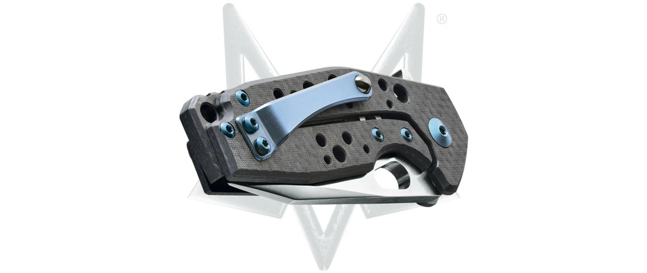 SURU CARBON FIBER FRAME LOCK FX-526 CFBL 4 SURU CARBON FIBER FRAME LOCK FX-526 CFBL - Image 2
