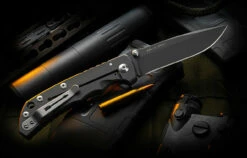 Spartan Blades SPARTAN HARSEY FOLDER - BLACK DLC -PATRIOT KNIFEWORKS Sales knife folding spartan harsey black 24558 49884.1691781358