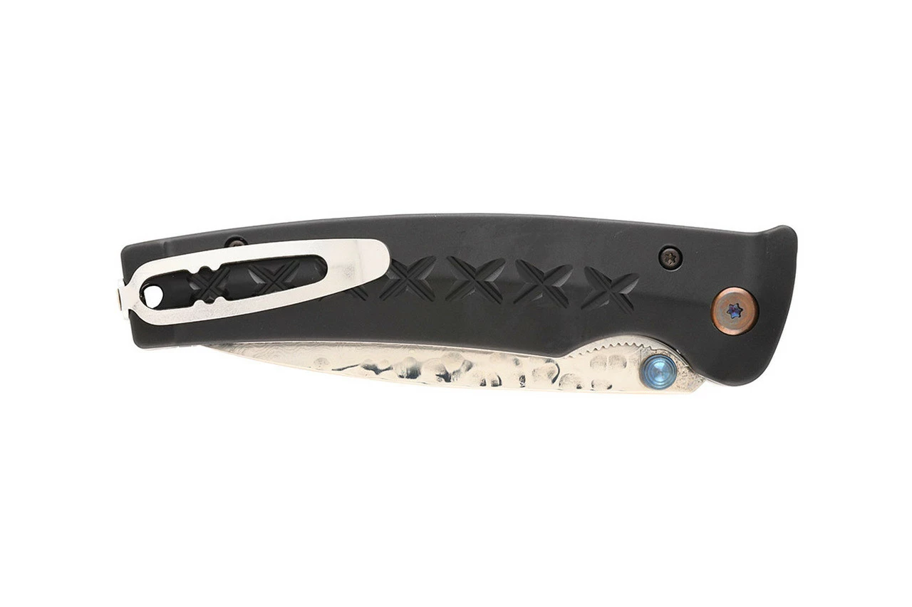 Mcusta MC-161D Fusion VG-10 Core Damascus Black Anodized Aluminum 4.25" Folding Knife 4 Mcusta MC-161D Fusion VG-10 Core Damascus Black Anodized Aluminum 4.25" Folding Knife - Image 2