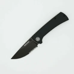 Eikonic RCK9 DESIGNED BY CHAVES KNIFE AND TOOL - Blade Serrated Night Black G10 - 100BBS